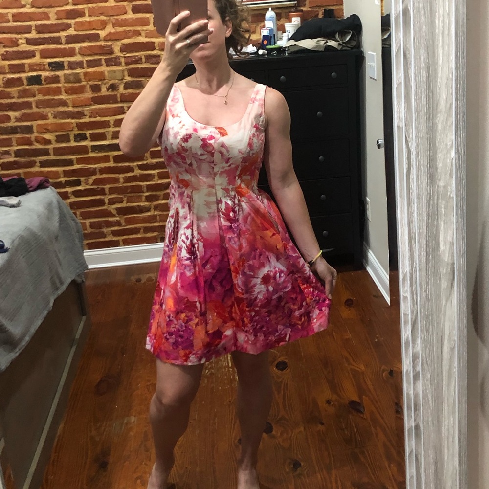 Bright floral sundress Nine West